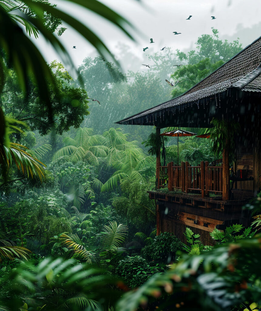 Dwell in Beauty | Wooden Jungle House