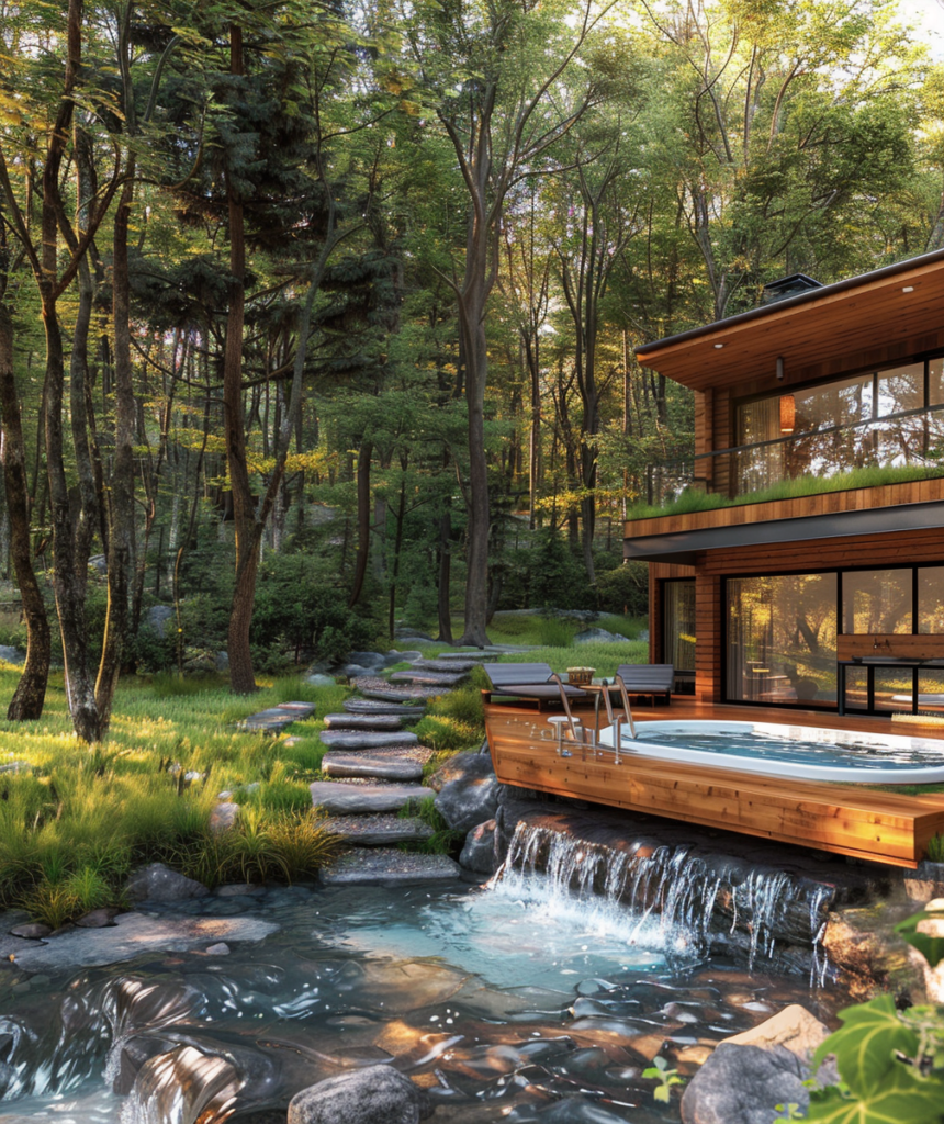 Dwell in Beauty | Wooden Forest House