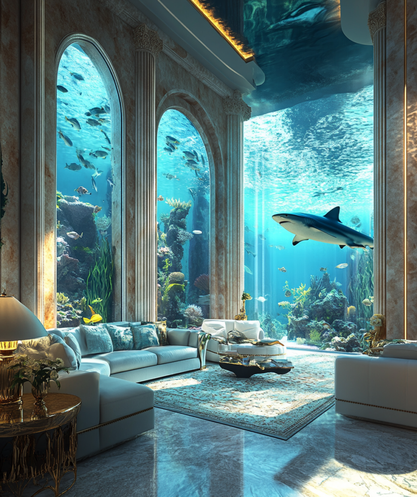 Dwell in Beauty | Aquarium Villa