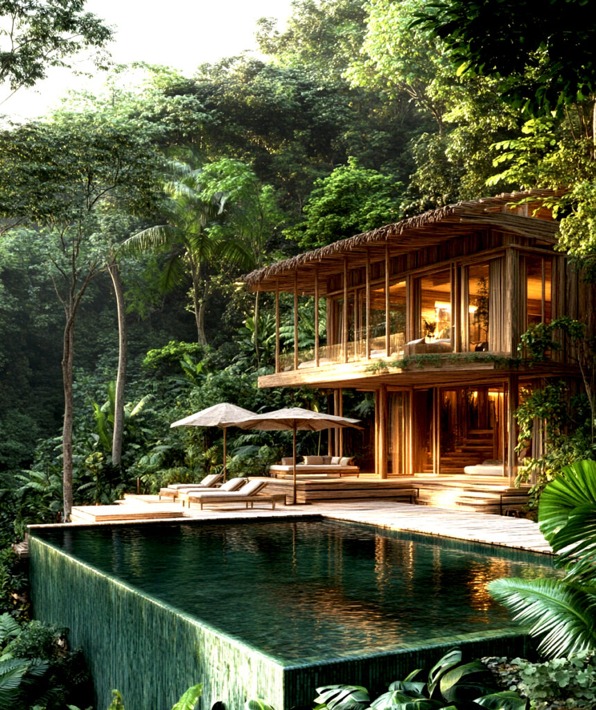 Dwell in Beauty | Luxurious Rain Forest Hotel