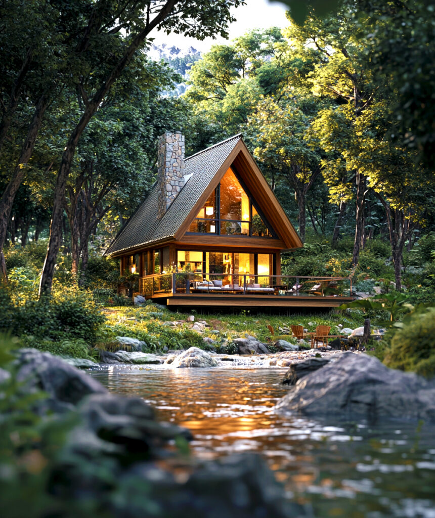 Dwell in Beauty | Cozy Forest House