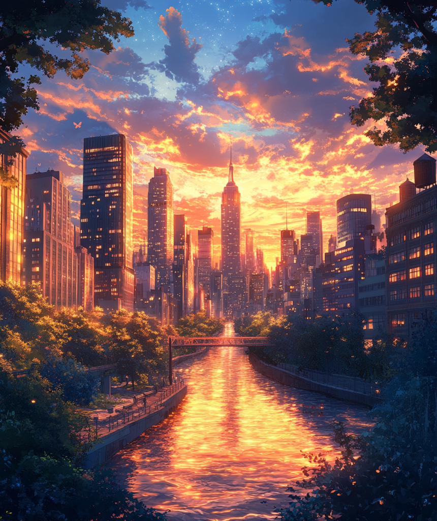 Dwell in Beauty | New York City Anime Style