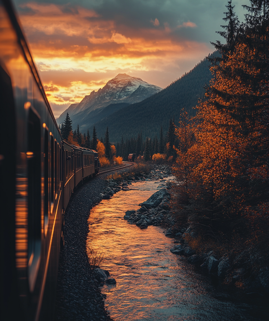 Dwell in Beauty | Train Travel