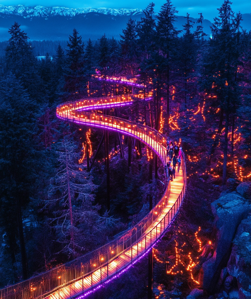 Dwell in Beauty | Canyon Lights in British Columbia