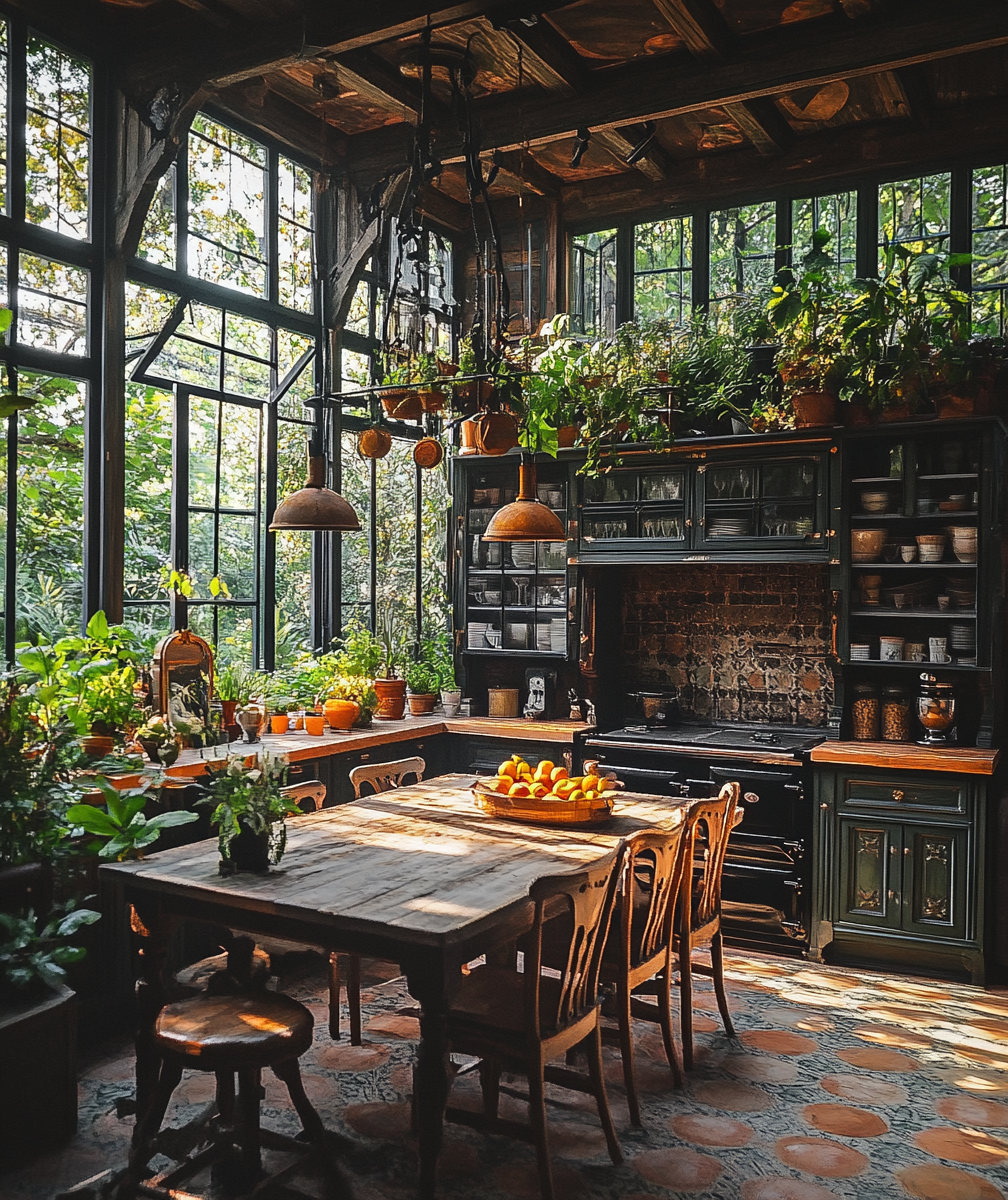 Dwell in Beauty | Beautiful Cozy Rustic Kitchen